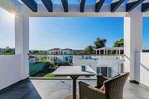Balcony off of bedroom 2