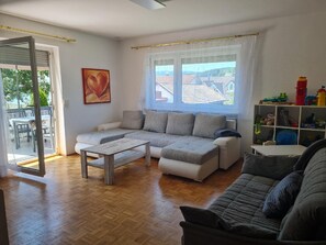 Ferienwohnung Lusen-Wohnzimmer