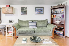 Living Room | Flat-Screen TV w/ DVD & VCR Player