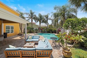 Backyard oasis