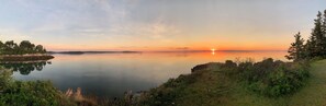 sunrise from the point
