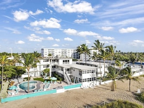 Back View from Beach