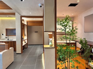 Lobby sitting area
