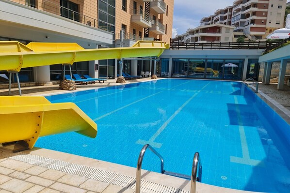 Piscine maison de vacances