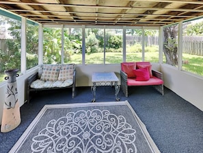 Sunroom - Outdoor and Game Room Access