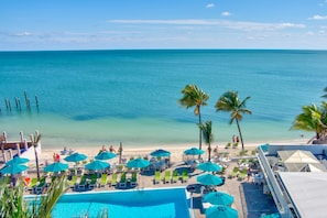 Cabana Club Aerial Shot Beach View