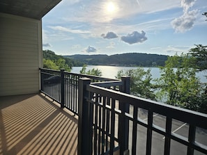 Balcony view.