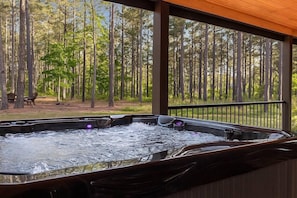 Bain à remous extérieur