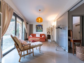 Furniture, Interior Design, Flooring, Wall, Couch, Floor, Wood, Ceiling, Living Room, Lighting