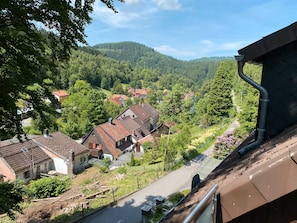 Blick von der Unterkunft