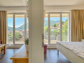 View from living and bedroom