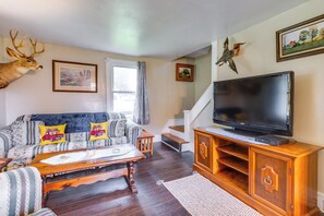 Living Room | Free WiFi | Central Heat | 1st Floor