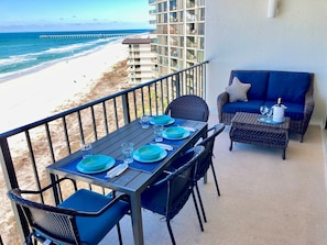 Huge Private Balcony
