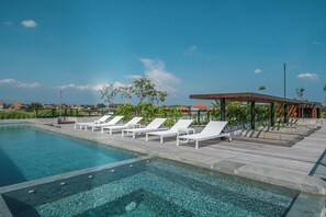 Rooftop pool
