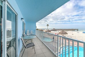 JC Resorts - Vacation Rental - Sand Dollar 110-Indian Shores - Balcony 1