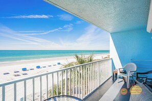 JC Resorts - Vacation Rental - Sand Dollar 306 - Indian Shores - Balcony 2
