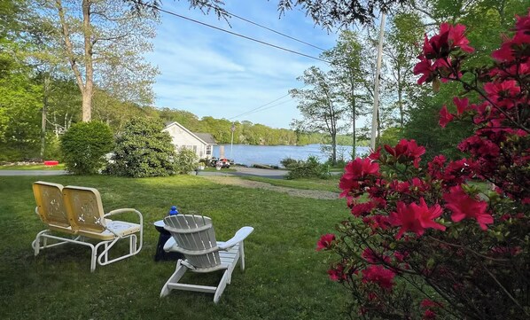 view from front yard of Lake Hayward