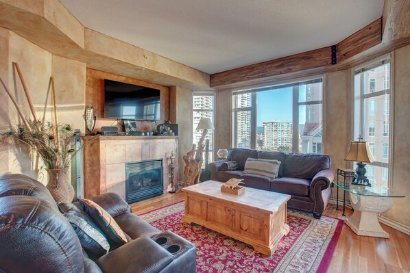 Bright and open living room