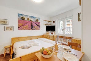 Living and dining room