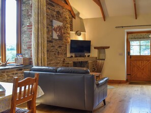 Living area | Rose - Tregolls Farm Cottages, St Breock