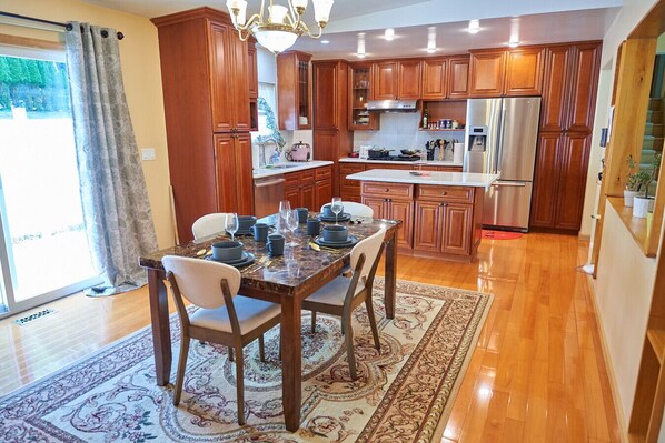 Dining Area and Kitchen
