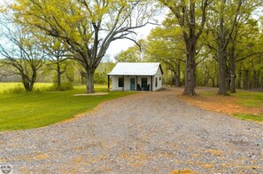 Front with driveway.