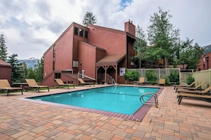 Pool BBQ and lounge chairs for complex. Typically open Memorial Day through Labor Day. If traveling around the opening/closing dates, feel free to reach out to confirm status during your stay. (1)