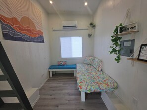 Twin day bed on the main level