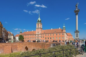 Beautiful view of the Royal Castle.