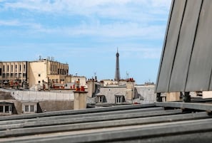 Blick von der Unterkunft