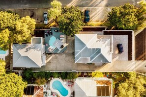 Welcome to Sand and Serenity! This Stunning Home is completely Remodeled + has all New Furniture + a Private, Heated Pool + easy access to the beach and all the local attractions!
