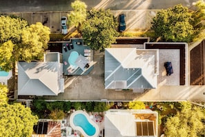Welcome to Sand and Serenity! This Stunning Home is completely Remodeled + has all New Furniture + a Private, Heated Pool + easy access to the beach and all the local attractions!