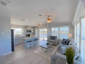 Living Room & Kitchen