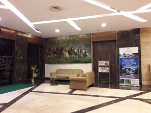 Interior entrance