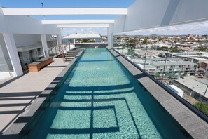 Rooftop pool