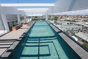 Rooftop pool