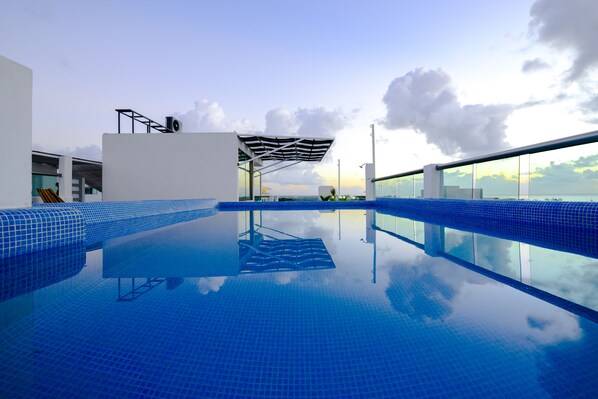 Takterrasspool