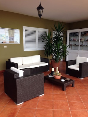 Lobby sitting area