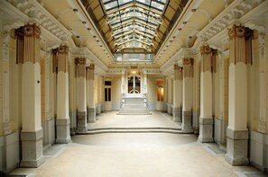 Interior entrance