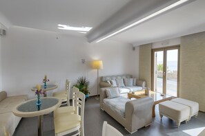 Sala de estar en el lobby
