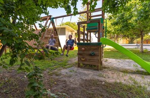 Blick von der Unterkunft