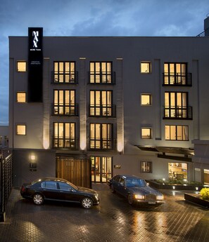 Front of property – evening/night