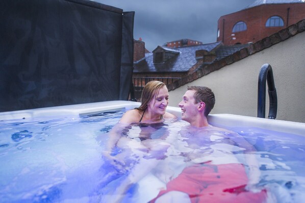 Privat bubbelpool