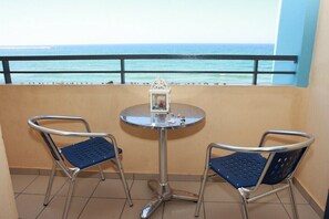 Blick vom Balkon
