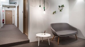 Sala de estar en el lobby