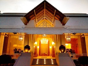 Interior entrance