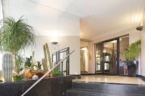 Interior entrance