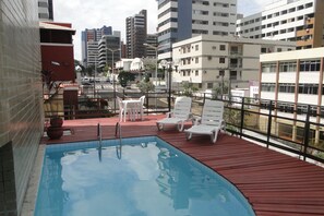 Rooftop pool