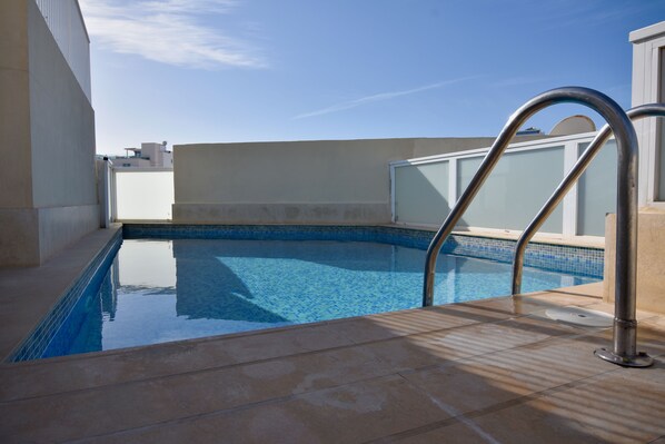 Rooftop pool