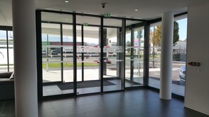 Interior entrance